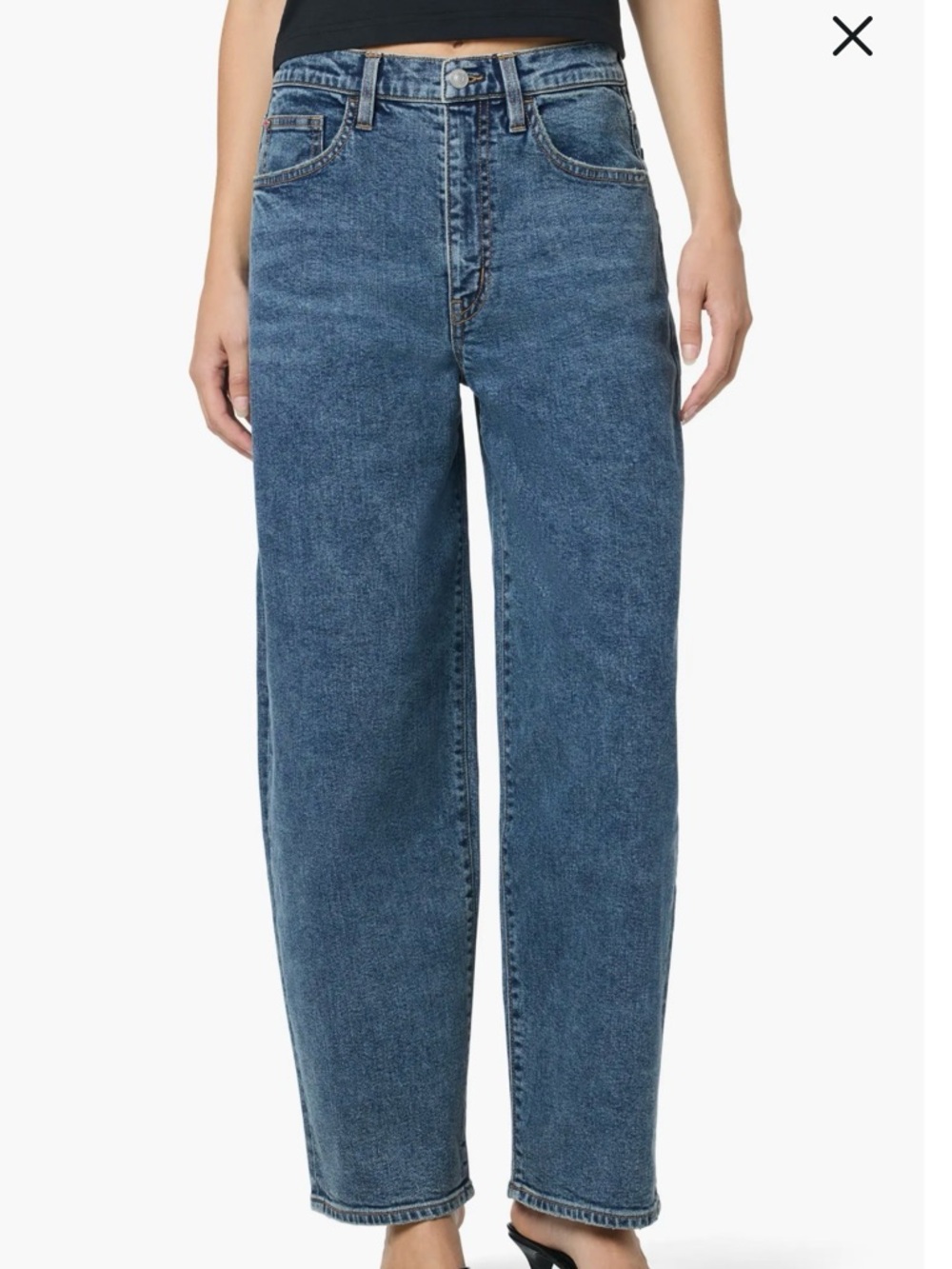 NWT Hudson High Waist Barrel Leg Jeans (Tucker) Size 28